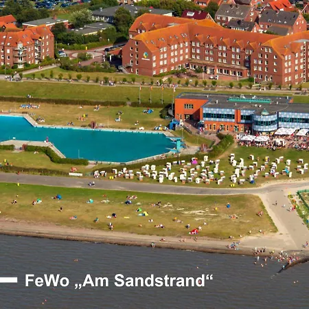 Ferienwohnung Residenz Am Sandstrand Norddeich Norden Exterior photo